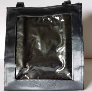 Black Mary Kay Bag with Clear Window